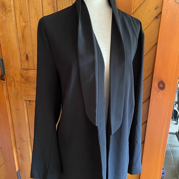 NWT Belted Tie Jacket Blazer - Picture 5 of 9